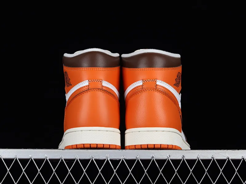 All categories Air Jordan Jordan series basketball shoes Air Jordan 1 High Air Jordan 1 High "Starfish" AJ1 Joe 1 white orange high-top basketball shoes DO9369-101